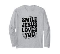 Souriez, Jésus Vous Aime, Foi chrétienne, Source d'inspiration Manche Longue