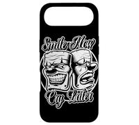 Souriez Maintenant, pleurez Plus Tard Chicano Lowrider Blackwork Coque pour iPhone Air