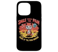 Souriez malgré la Douleur, Faites Semblant jusqu'à ce Que Vous Vous retrouviez Coque pour iPhone 14 Pro Max