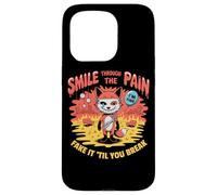 Souriez malgré la Douleur, Faites Semblant jusqu'à ce Que Vous Vous retrouviez Coque pour iPhone 15 Pro