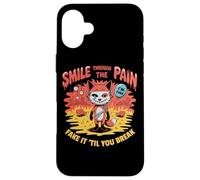 Souriez malgré la Douleur, Faites Semblant jusqu'à ce Que Vous Vous retrouviez Coque pour iPhone 16 Plus