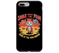 Souriez malgré la Douleur, Faites Semblant jusqu'à ce Que Vous Vous retrouviez Coque pour iPhone 7 Plus/8 Plus