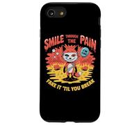 Souriez malgré la Douleur, Faites Semblant jusqu'à ce Que Vous Vous retrouviez Coque pour iPhone SE (2020) / 7/8