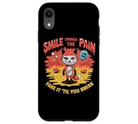 Souriez malgré la Douleur, Faites Semblant jusqu'à ce Que Vous Vous retrouviez Coque pour iPhone XR