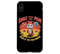 Souriez malgré la Douleur, Faites Semblant jusqu'à ce Que Vous Vous retrouviez Coque pour iPhone XS Max
