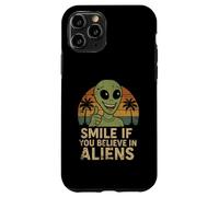 Souriez si vous croyez aux extraterrestres, amateurs de science-fiction Coque pour iPhone 11 Pro