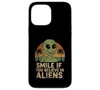 Souriez si vous croyez aux extraterrestres, amateurs de science-fiction Coque pour iPhone 13 Pro Max
