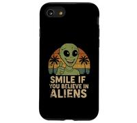 Souriez si vous croyez aux extraterrestres, amateurs de science-fiction Coque pour iPhone SE (2020) / 7 / 8