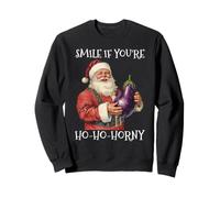 Souriez si Vous êtes excité, Le Père Noël est embarrassant Sweatshirt