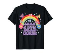Souriez si Vous êtes Mort dans Dark Humor T-Shirt Graphique avec Valeur