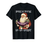 Souriez si Vous êtes si excitée et Faites Un Noël embarrassant T-Shirt