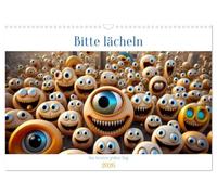 Souriez, s'il vous plaît. De préférence tous les jours., Version française (Calendrier mural 2026 DIN A3 portrait), Calendrier CALVENDO mensuel