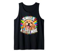 Souriez Un Peu Plus avec Ce Chiot Heureux Débardeur