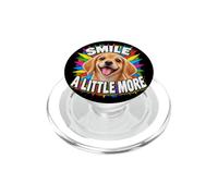 Souriez Un Peu Plus avec Ce Chiot Heureux PopSockets PopGrip pour MagSafe