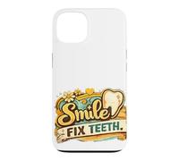 Sourire Dentisterie Dentaire Assistant Dentaire Hygiéniste Dentiste Coque pour iPhone 13