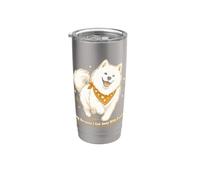 Sourire parce que je m'en sors avec tout Gobelet isotherme en acier inoxydable double paroi