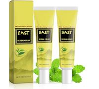 Sourires et joies à la crème à base de plantes, crème à base de plantes naturelles en Asie de l'Est, crèmes hydratantes naturelles avec plantes, orientales apaisantes et soins hydratants (2pcs)