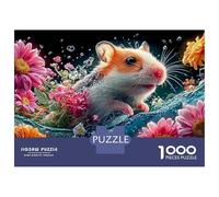 Souris 1000 Pieces Precise Interlocking Rat Soleil Lune Jigsaw for Teens Digital Detox Travel Friendly Puzzle Stay at Home Fun 38x26cm/1000pcs