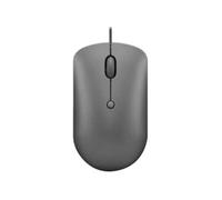 Lenovo Souris filaire USB-C 540 – Ambidextre 4 boutons, compacte – Gris tempête