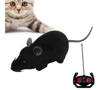 Souris à Distance - Jouet électronique pour Chat | Souris pour Chats | Batterie, Souris en Mouvement, Jouet interactif Irritant, Velours, Mouvement Quatre Directions, portée 5-