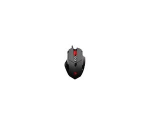 Souris A4TECH V7MA - Noir, Rouge - Technologie Optique - 8 Boutons - 3200 ppp