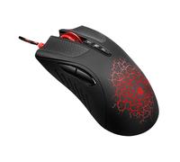 Souris Gaming BLOODY A90 USB Type-A Optique 6200 DPI, 8 Boutons Programmables, Temps de Réponse 0.2ms, Rouge, Noir, compatible Windows