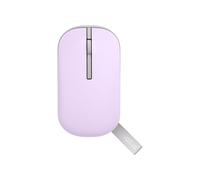 Souris ASUS MD100 Violet - Optique 1600 DPI - RF sans fil + Bluetooth - Ambidextre - 10 Millions de clics - Pile AA - Windows/macOS/ChromeOS