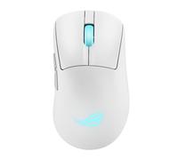 ASUS Souris sans Fil ROG KERIS II Origin - Blanc Clair de Lune - 42 000 DPI - 2,4 GHz - Ergo - 65 G
