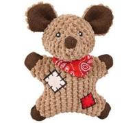 Souris Avec Chiffon, Tissu/Jute, 19 Cm - Mon Animalerie G