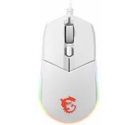 MSI CLUTCH GM11 WHITE souris Jouer Ambidextre USB Type-A Optique 5000 DPI