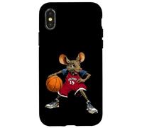 Souris Basket-Ball Coque pour iPhone X/XS
