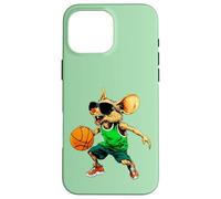 Souris Basketball/Basket-Ball Souris Coque pour iPhone 16 Pro Max