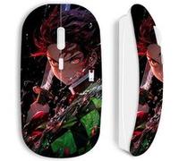 Souris blanc sans Fil Demon Slayer Tanjiro Kamado énervé manga anime Blanc G