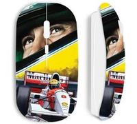 Souris blanc Sans Fil F1 Ayrton Senna Mclaren Legend Formule 1