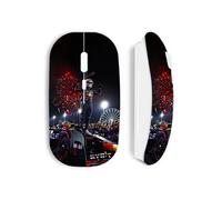 Souris blanc Sans Fil F1 Max Verstappen champion Maniacase Blanc G