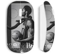 Souris blanc sans Fil Kobe Bryant NBA black mamba mentality Blanc G