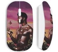 Souris blanc Sans Fil Lil Nas X Wallpaper Maniacase G