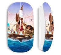 Souris blanc Sans Fil Vaiana 2 equipage Disney Anime