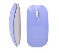 Souris Bluetooth pour Xiaomi Pad 5 Pro 2023,aste,sans fil,2.4G,pour ordinateur portable,silencieuse - Type Purple
