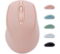 Souris Bluetooth rechargeable - Silencieuse, fine et portable ; compatible avec iPad, MacBook Pro/Air, Surface Pro, PC, Lenovo et tablettes