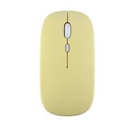 Souris Bluetooth sans fil (jaune) pour iPad, Samsung, Huawei, Lenovo, MiPad, Android, Windows, tablette,