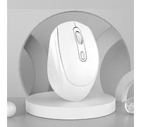 Souris Bluetooth sans fil pour Huawei MatePleX Pro 2020,MatePleD 13 ""14"" 15 "",MatePleE,ordinateur portable,PC,aste,silencieuse - Type Chargeable white