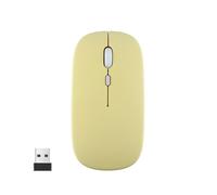 Souris Bluetooth sans fil,Rechargeable,silencieuse,pour Ipad,Samsung,Huawei,Android,tablette Windows - Type yellow