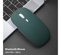Souris Bluetooth silencieuse Marcaron ordinateur portable souris optique sans fil pour iPad Samsung tablette souris universelle silencieuse black