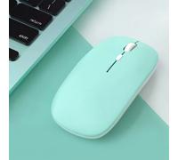 Souris Bluetooth silencieuse pour ordinateur portable,souris optique sans fil pour iPad,tablette Samsung,souris silencieuse universelle,ordinateur portable,Marcaron - Type green