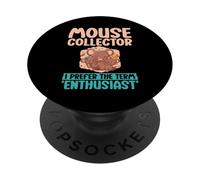 Souris Collector I Prefer The Term Enthusiast Mouse PopSockets PopGrip Adhésif