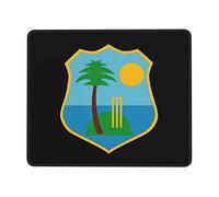 Souris De Bureau, Drapeau Du Conseil De Cricket Des Antilles Tapis De Souris Gaming Durable Tapis Souris Portable Tapis De Souris De Jeu Pour Souris Joueurs Professionnels 25X30Cm