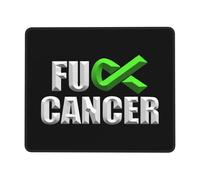 Souris De Bureau, Putain De Lymphome, Cancer, Citron Vert Tapis De Souris De Jeu Stable Souris De Gaming Portable Tapis De Gaming pour Souris Joueurs Professionnels 25X30Cm