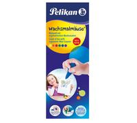 Souris de cire Pelikan couleurs assorties Set cadeau 6 pièces