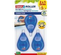 Tesa Lot De 3 X Roller De Correction Droitiers/Gauchers (2+1 Gratuit)